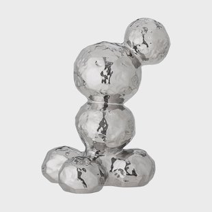 Bloomingville Bobby sculptuur Zilverkleurig