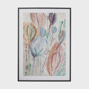Bloomingville Francine Ilustratie 52x72 cm Zwart frame