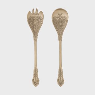 Bloomingville Kalima saladebestek 2-delig Messing