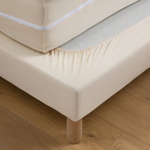 Boxspringhoes, katoenjersey, anti-mijt, hoogte omslag 30 cm
