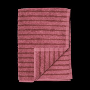 Scandi Living Drift badhanddoek 70x140 cm Roze-rood