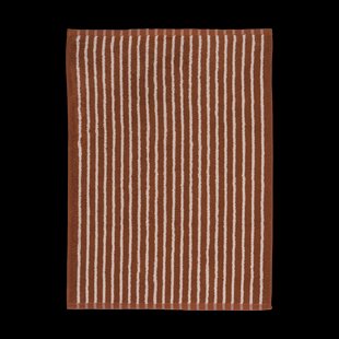 Scandi Living Drift badmat 50x70cm Bruin-wit