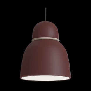 Belid Bird hanglamp Ø17,3 cm Donker rood-zand