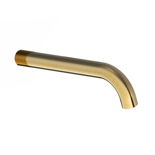 Uitloop Hotbath Cobber 18 cm Geborsteld Messing (toepasbaar op CB005(T) en CB006(T) Living Colours