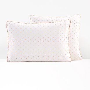 Kussensloop in gewassen katoen, Tutti Plumetis