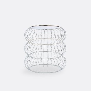 Nachtkastje in staaldraad, Booby