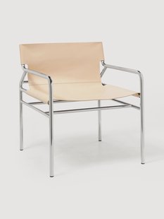 Leren loungefauteuil Dion