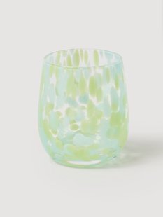 Handgemaakte waterglazen Yava, 4 stuks