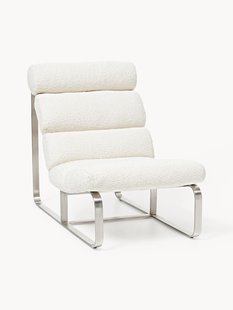 Boucl&eacute; loungefauteuil Pavlos