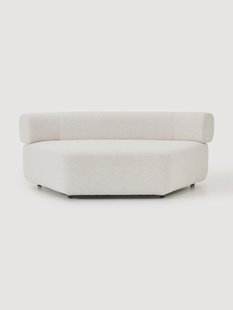 Ronde boucl&eacute; hoekmodule Anton