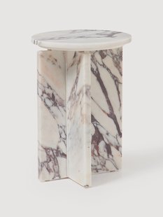 Ronde marmeren bijzettafel Marisa