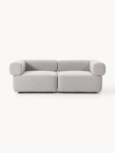 Modulaire bank Anton (3-zits) van boucl&eacute;