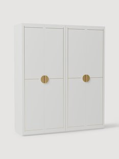 Modulaire draaideurkast Denise, 200 cm breed, in verschillende formaten