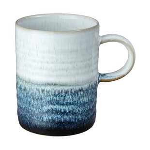 Denby Kiln blue ridged mok small 41 cl