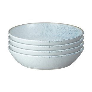 Denby Kiln blue pastabord 4-pack Ø22 cm