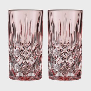 Nachtmann Noblesse Longdrink glas 39,5 cl 2-pack Rosé