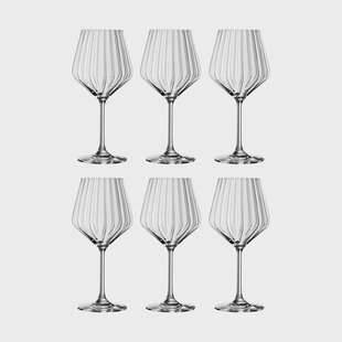 Spiegelau LifeStyle Burgundy rodewijnglas 64 cl 4-pack Helder