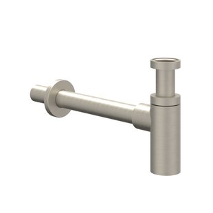 Design Sifon IVY Hoog Model Geborsteld Nickel PVD