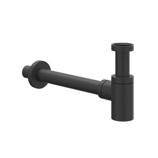 Design Sifon IVY Laag Model Mat Zwart PED