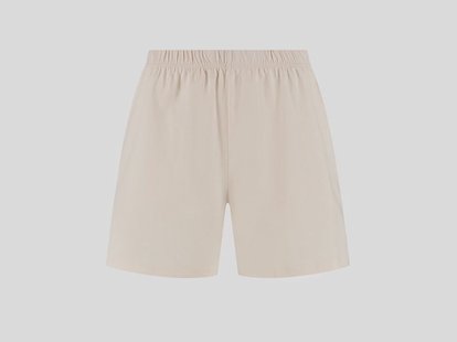 Yumeko Pyjama shorts dames jersey sunrise white S 100% regeneratief biologisch katoen, jersey katoen (gebreid)