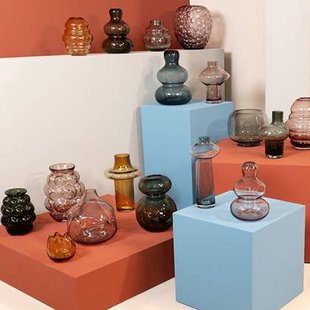 Countryfield vaas Royal-Ann antraciet