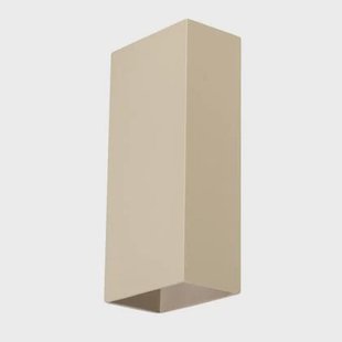 ETH David wandlamp 2 x GU10 creme|zand