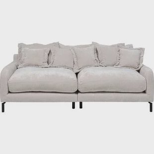 Sofa Lullaby 3-Zits fluweel creme Kare Design