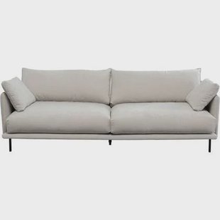 Sofa Edna 3-Zits creme Kare Design