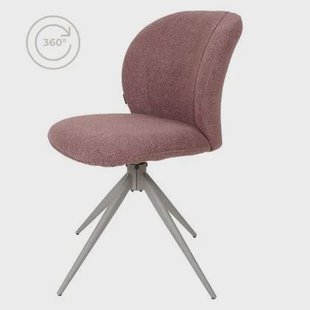 Home67 - Eetkamerstoel Cosmo - Bouclé - Terra