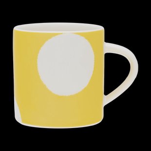 Arabia Vuokko mok 35 cl Kraklee geel