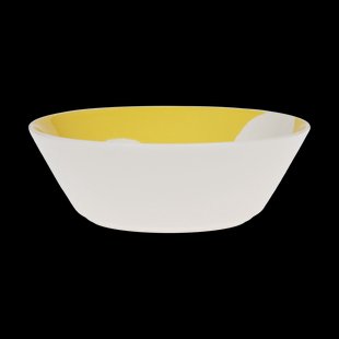 Arabia Vuokko schaal Ø17 cm Kraklee geel