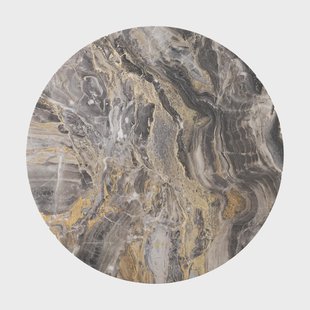 Audo Copenhagen Androgyne tafelblad voor bijzettafel Ø65 cm Grey galaxy