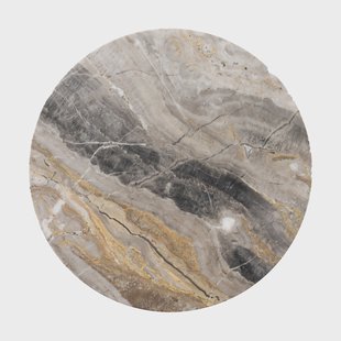 Audo Copenhagen Androgyne tafelblad voor bijzettafel Ø42 cm Grey galaxy