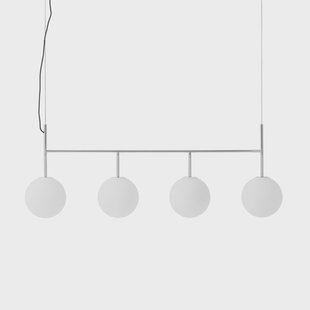 Audo Copenhagen TR rail hanglamp Polished steel