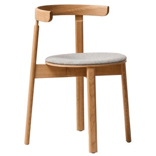 Form&amp;Refine Lunar Stoel Gestoffeerd Eiken