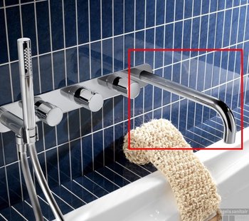 Uitloop Hotbath Pal 22cm Chroom