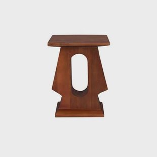 Dutchbone Pilaster Bijzettafel Rechthoek Mangohout Bruin