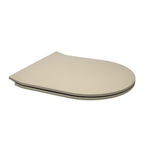 Toiletzitting BWS Calitri Softclose ClipOff Slim Mat Taupe