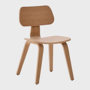 Kave Home Gena Eetkamerstoel - Eiken