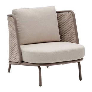 Kave Home Sedalis Lounge Stoel - Taupe