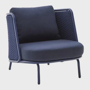 Kave Home Sedalis Lounge Stoel - Blauw