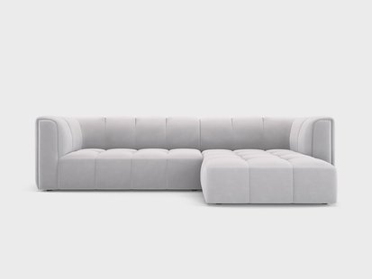 Hoekbank Francesca velvet rechts 3-zits | Milo Casa