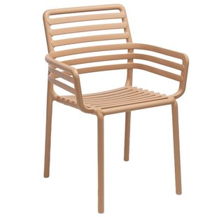 Nardi Doga Tuinstoel Met Armleuning Cappuccino