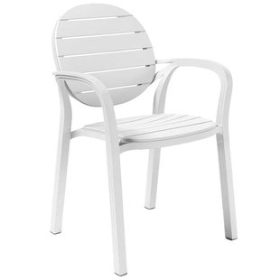 Nardi Palma Tuinstoel Bianco/Bianco