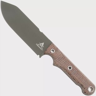 White River Knives Firecraft FC5, WRFC5-3V-BNA-CDG, OD Cerakote CPM3V, Brown Burlap Micarta, Limited Edition 2025, survivalmes