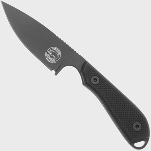 White River Knives M1 Backpacker Pro WRM1-TBL-CBI-MAG Black PVD Magnacut, Black G10, vaststaand mes