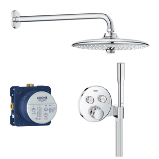 GROHE Smartcontrol Thermostatisch Inbouw Douchekraan Shower-Set 3 Stralen Rond Chroom