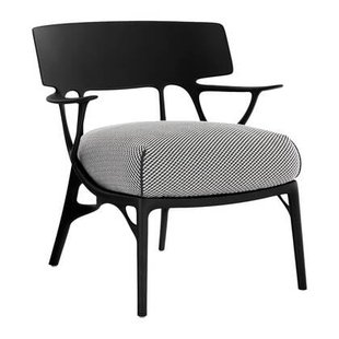 Kartell A.I. Tuinstoel - Wit / Zwart