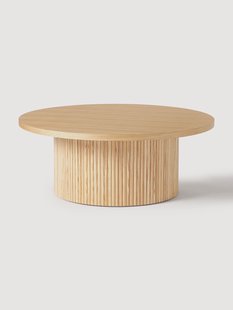 Ronde houten salontafel Nele