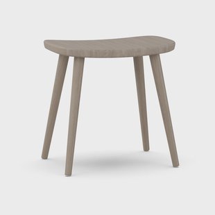 Stolab Palle kruk eikenhout Witte olie